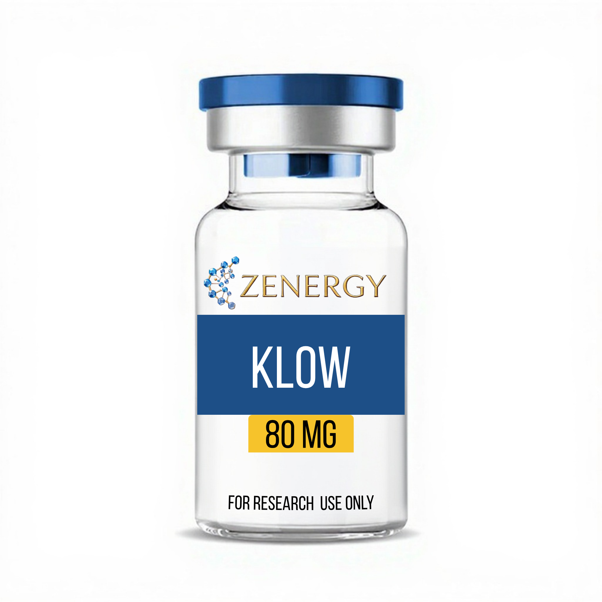 KLOW 80mg research peptide vial